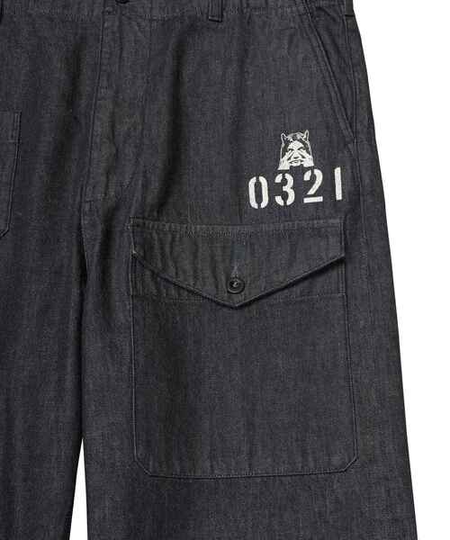 HYSTERIC GLAMOUR(ヒステリックグラマー)の「HYSTERIC 0321 トラウザーパンツ(その他パンツ・メンズ・ダークインディゴブルー/グリーン/ブラック・SMALL/MEDIUM/LARGE)」の16枚目の写真