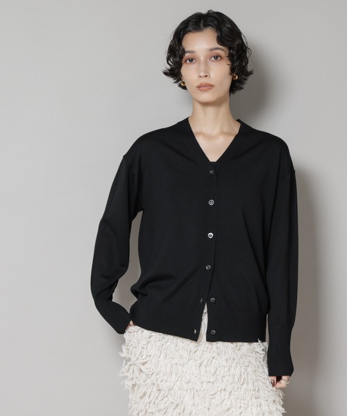 NANO universe（ナノユニバース）の「毛玉レスニット2wayカシュクール