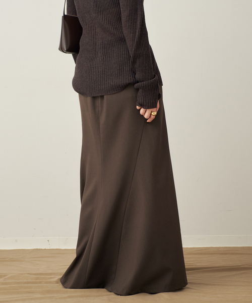 プラージュ plage Back flare スカート Back flare スカート（ロング・マキシ丈スカート）｜Plage（プラージュ