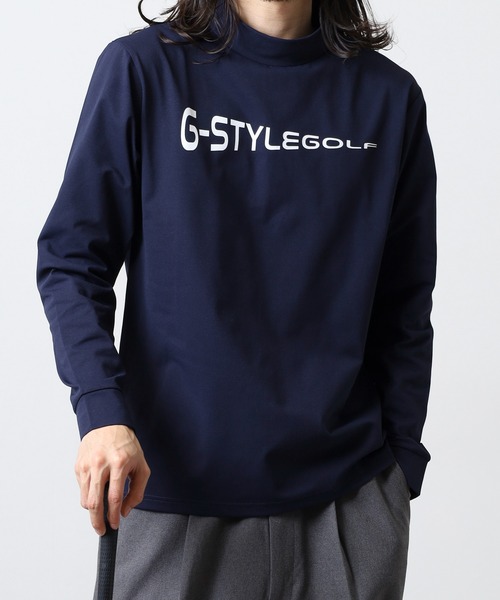 FUNALIVE(ファンアライブ)の「モックネック ロゴ 長袖 プリントTシャツ(Tシャツ/カットソー・メンズ・チャコールグレー/ホワイト/ネイビー/ブラック・L/LL/M)」の18枚目の写真