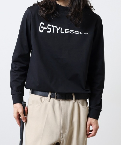 FUNALIVE(ファンアライブ)の「モックネック ロゴ 長袖 プリントTシャツ(Tシャツ/カットソー・メンズ・チャコールグレー/ホワイト/ネイビー/ブラック・L/LL/M)」の10枚目の写真