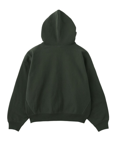 X-girl x Champion REVERSE WEAVE R STENCIL LOGO ZIP UP HOODIE