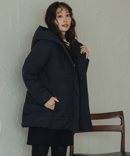 Petitjo（プッチージョ）の「小さいサイズ　裏トリコットジャケット　低身長さん・小柄女性（その他アウター・レディース・ネイビー/ブラック・PSS/PL/PM/PS）」の6枚目の写真