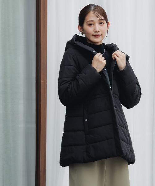 Petitjo（プッチージョ）の「小さいサイズ　裏トリコットジャケット　低身長さん・小柄女性（その他アウター・レディース・ネイビー/ブラック・PSS/PL/PM/PS）」の7枚目の写真