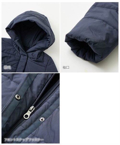 Petitjo（プッチージョ）の「小さいサイズ　裏トリコットジャケット　低身長さん・小柄女性（その他アウター・レディース・ネイビー/ブラック・PSS/PL/PM/PS）」の11枚目の写真