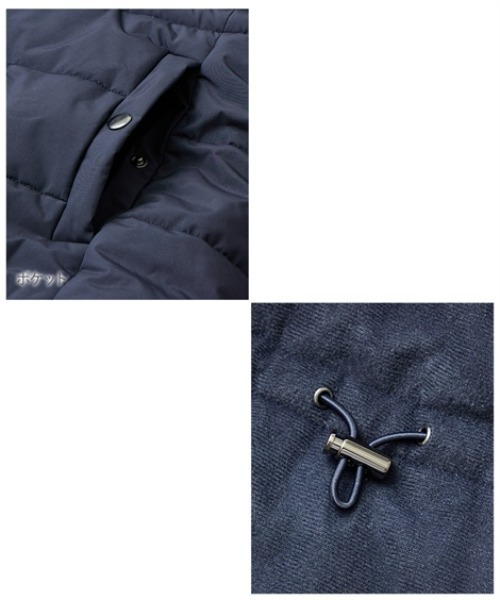 Petitjo（プッチージョ）の「小さいサイズ　裏トリコットジャケット　低身長さん・小柄女性（その他アウター・レディース・ネイビー/ブラック・PSS/PL/PM/PS）」の12枚目の写真