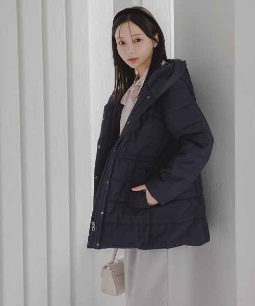 Petitjo（プッチージョ）の「小さいサイズ　裏トリコットジャケット　低身長さん・小柄女性（その他アウター・レディース・ネイビー/ブラック・PSS/PL/PM/PS）」の20枚目の写真