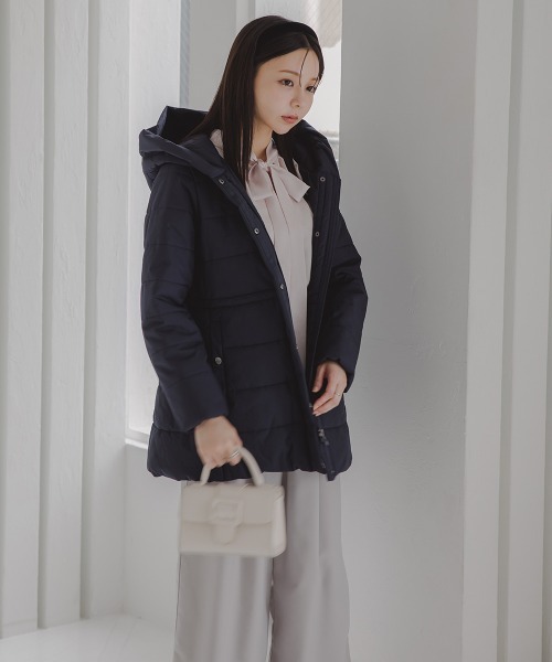 Petitjo（プッチージョ）の「小さいサイズ　裏トリコットジャケット　低身長さん・小柄女性（その他アウター・レディース・ネイビー/ブラック・PSS/PL/PM/PS）」の22枚目の写真