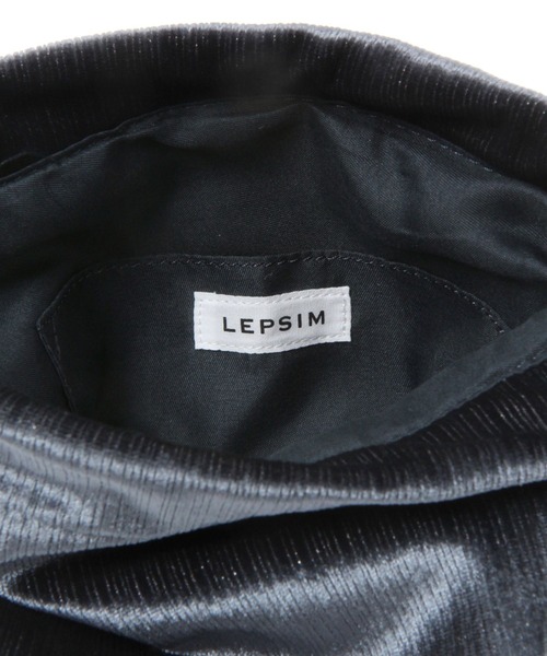 LEPSIM(レプシィム)の「ベロアフリンジ巾着 586614(ショルダーバッグ・レディース・ブルー/ブラック/ブラウン・ONE SIZE)」の18枚目の写真