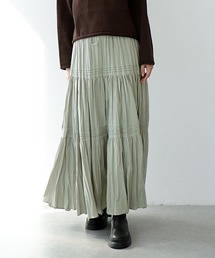 Jines | ナチュラルエアータンブラー ティアードスカート(スカート)