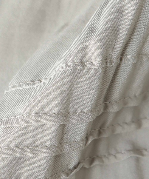 Jines（ジネス）の「ナチュラルエアータンブラー ティアードスカート（スカート・レディース・ホワイト/ブラウン/グリーン・38）」の10枚目の写真