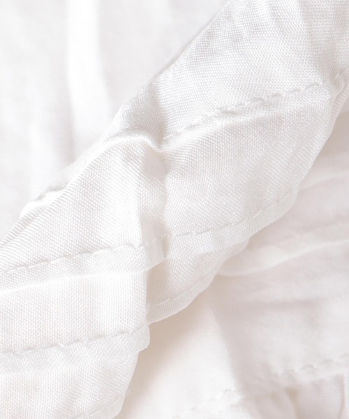 Jines（ジネス）の「ナチュラルエアータンブラー ティアードスカート（スカート・レディース・ホワイト/ブラウン/グリーン・38）」の12枚目の写真