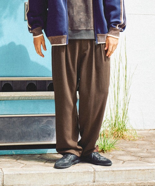 niko and...（ニコアンド）の「TRテーパードイージーパンツ（その他パンツ・メンズ・ブラック/グレー/ブラウン・MEDIUM/LARGE）」の3枚目の写真