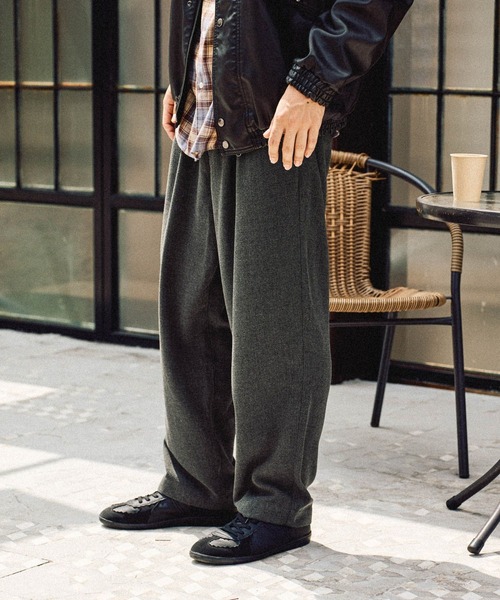 niko and...（ニコアンド）の「TRテーパードイージーパンツ（その他パンツ・メンズ・ブラック/グレー/ブラウン・MEDIUM/LARGE）」の7枚目の写真