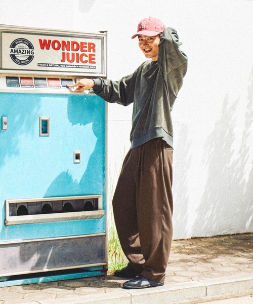 niko and...（ニコアンド）の「TRテーパードイージーパンツ（その他パンツ・メンズ・ブラック/グレー/ブラウン・MEDIUM/LARGE）」の16枚目の写真