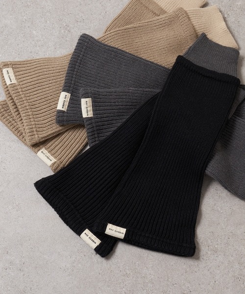 RAY CASSIN（レイカズン）の「配色レッグウォーマー（レッグウォーマー・レディース・グレー系その他2/グレー系その他3/ライトベージュ・FREE）」の9枚目の写真