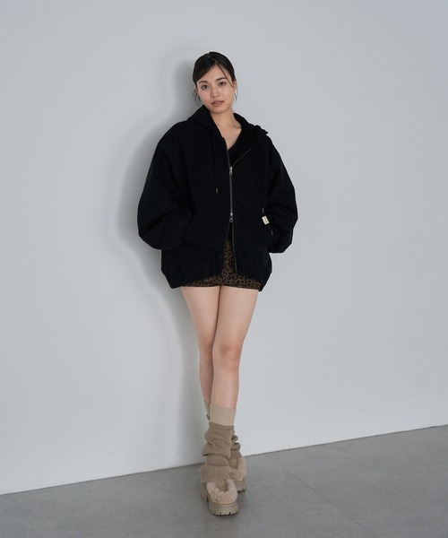 RAY CASSIN（レイカズン）の「配色レッグウォーマー（レッグウォーマー・レディース・グレー系その他2/グレー系その他3/ライトベージュ・FREE）」の15枚目の写真