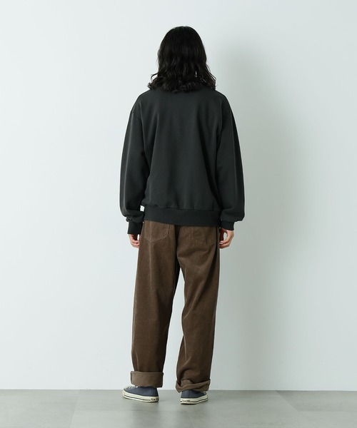 NANO universe（ナノユニバース）の「｢HOTEL PALACE｣ スキッパーロゴスウェット（スウェット・メンズ・ベージュ/ブラック・L/M）」の20枚目の写真