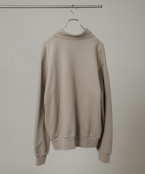 NANO universe（ナノユニバース）の「｢HOTEL PALACE｣ スキッパーロゴスウェット（スウェット・メンズ・ベージュ/ブラック・L/M）」の12枚目の写真