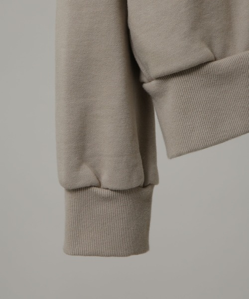 NANO universe（ナノユニバース）の「｢HOTEL PALACE｣ スキッパーロゴスウェット（スウェット・メンズ・ベージュ/ブラック・L/M）」の15枚目の写真