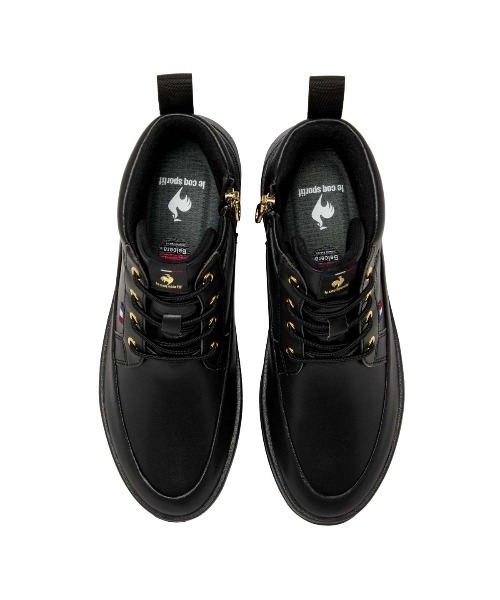 le coq sportif(ルコックスポルティフ)の「LCS メリベル(防水設計)(ブーツ・レディース・ブラック×ゴールド/ブラウン系その他・23.0cm/24.0cm/25.0cm)」の9枚目の写真