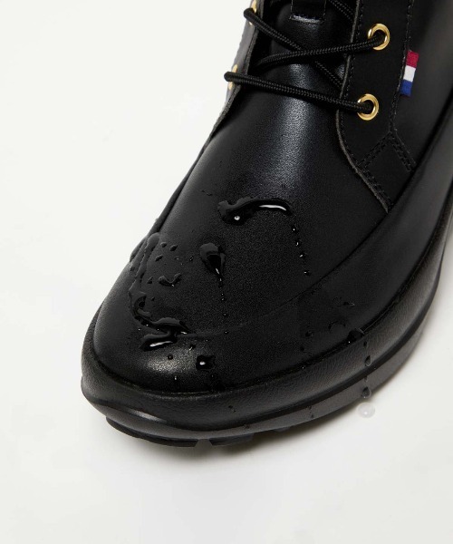 le coq sportif(ルコックスポルティフ)の「LCS メリベル(防水設計)(ブーツ・レディース・ブラック×ゴールド/ブラウン系その他・23.0cm/24.0cm/25.0cm)」の11枚目の写真