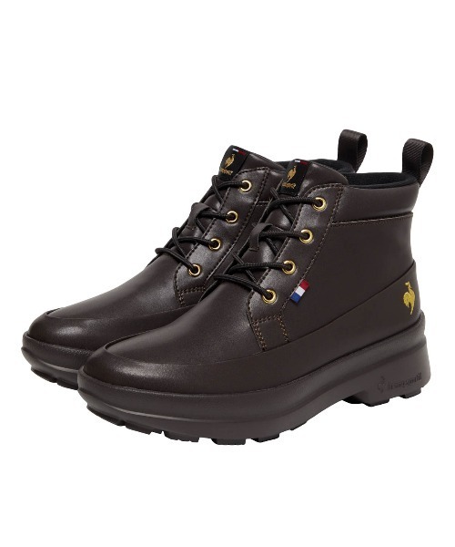 le coq sportif(ルコックスポルティフ)の「LCS メリベル(防水設計)(ブーツ・レディース・ブラック×ゴールド/ブラウン系その他・23.0cm/24.0cm/25.0cm)」の18枚目の写真