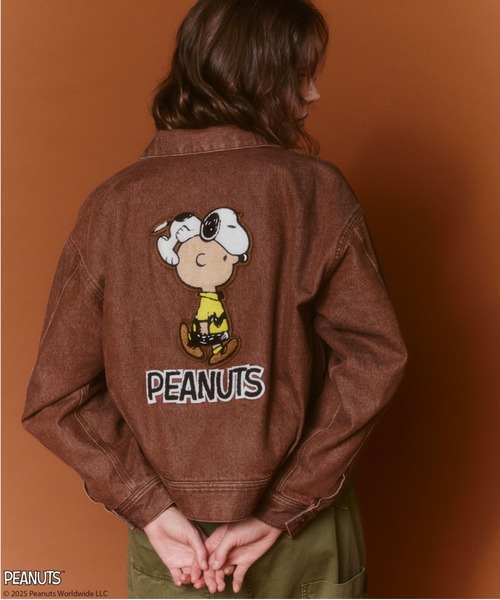 AVIREX × PEANUTS》DENIM WORK JACKET / デニムワークジャケット