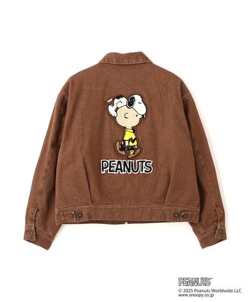 AVIREX × PEANUTS》DENIM WORK JACKET / デニムワークジャケット