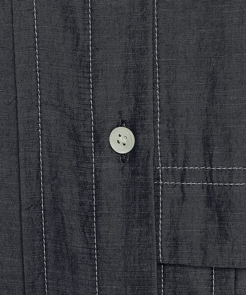 Gabardine K.T（ギャバジンケーティー）の「オトナシャンブレー 切替アシメワンピース（ワンピース・レディース・ブルー・7号/9号）」の9枚目の写真