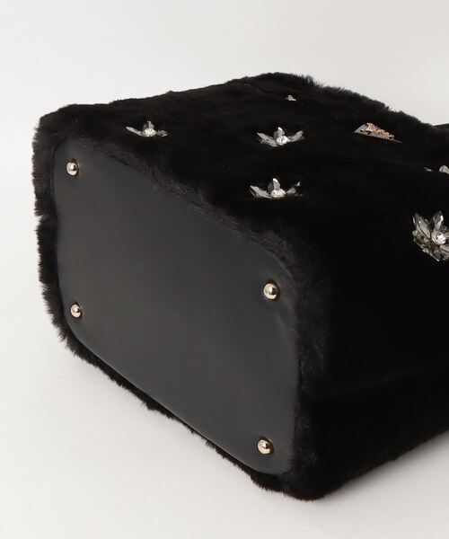 Guess（ゲス）の「SHAIDA Tote トートバッグ  （ショルダーバッグ・レディース・ストーン/ブラック・ONE SIZE）」の19枚目の写真