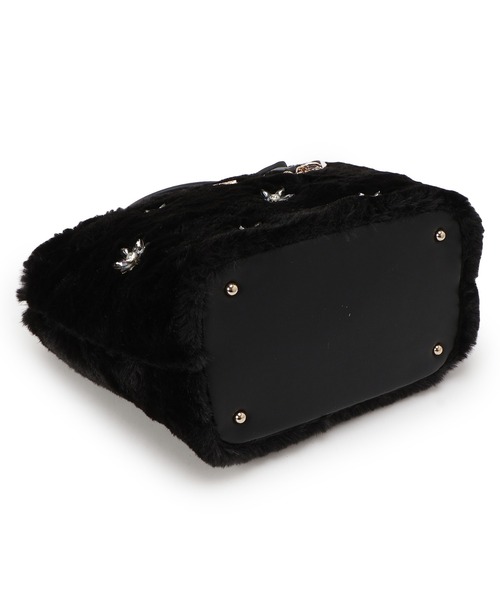 Guess（ゲス）の「SHAIDA Tote トートバッグ  （ショルダーバッグ・レディース・ストーン/ブラック・ONE SIZE）」の8枚目の写真