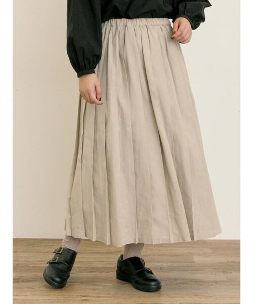 Samansa Mos2(サマンサ モスモス)の「プリーツスカート(スカート・レディース・グリーン/ブラウン/チャコールグレー/ベージュ・F)」の19枚目の写真