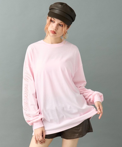 ANAP（アナップ）の「フェイクレザー キャスケット（キャスケット・レディース・ブラック/ブラウン・F）」の12枚目の写真