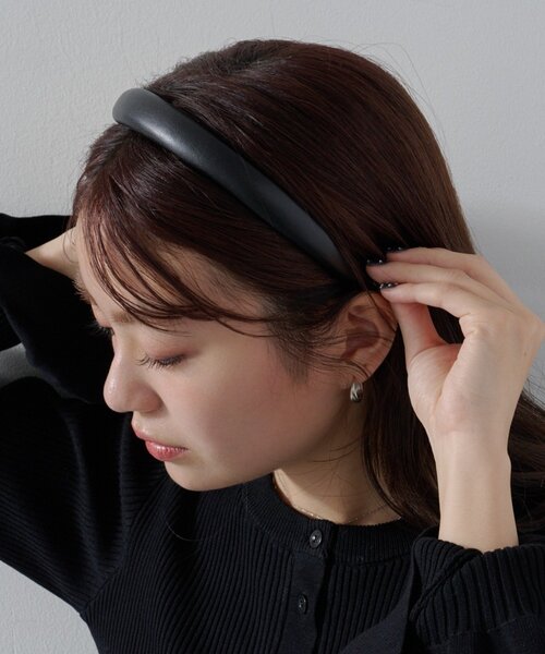 セール】【fiw.】レザーカチューシャ（カチューシャ）｜Kastane