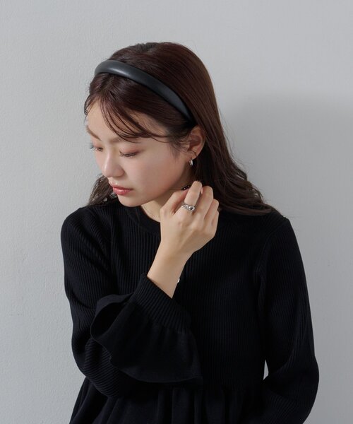 セール】【fiw.】レザーカチューシャ（カチューシャ）｜Kastane