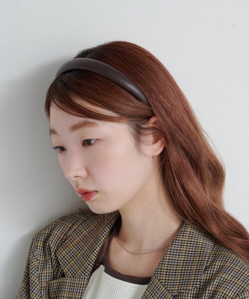 セール】【fiw.】レザーカチューシャ（カチューシャ）｜Kastane