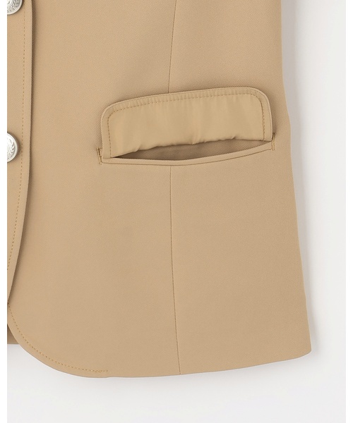 卒服・セレモニー】エンブレムつきテーラードジャケット（スーツ