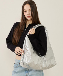 LeSportsac｜レスポートサックのトートバッグ（シルバー/銀色系・A4