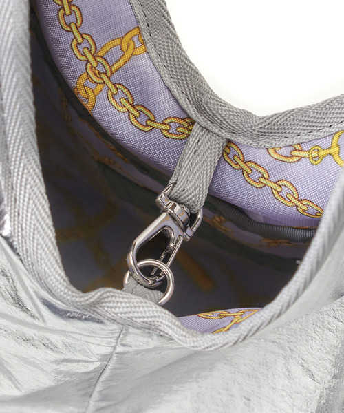 LeSportsac(レスポートサック)の「LG MARCHE BAG ルナアメジスト(トートバッグ・レディース・シルバー・FREE)」の8枚目の写真
