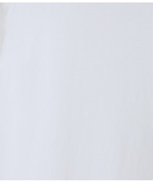 ATON（エイトン）の「ATON / エイトン：【レディース】FRESCA SINGLE JERSEY STANDARD T-SHIRT：KKAGGM0401[DEA]（Tシャツ/カットソー・レディース・ベージュ/ホワイト・01）」の4枚目の写真