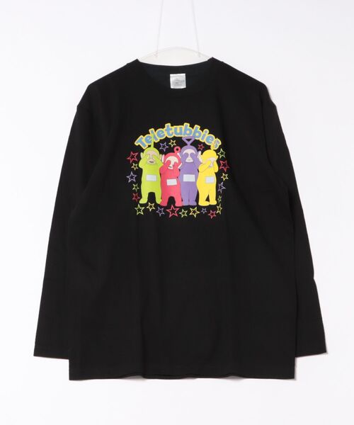 Rendez-Vous（ランデヴー）の「【 Teletubbies 】 テレタビーズ ロングスリーブTシャツ 25W10（Tシャツ/カットソー・レディース・ブラック/ホワイト・LARGE/X-LARGE）」の2枚目の写真