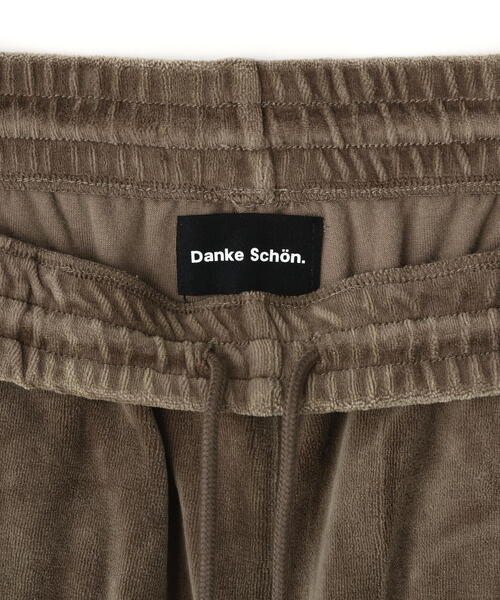 DANKE SCHON(ダンケシェーン)の「【WEB&DEPOT限定】DankeSchon/ダンケシェーン/VELOUR PANTS(その他パンツ・レディース・ブラック/ブラウン・M/L/XL)」の11枚目の写真