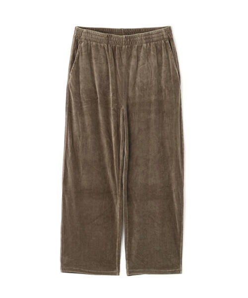 DANKE SCHON(ダンケシェーン)の「【WEB&DEPOT限定】DankeSchon/ダンケシェーン/VELOUR PANTS(その他パンツ・レディース・ブラック/ブラウン・M/L/XL)」の1枚目の写真