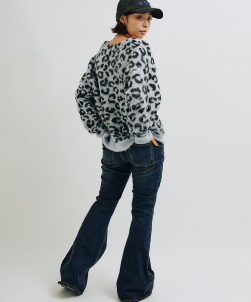 atmos pink(アトモスピンク)の「atmos pink Flare Denim Pants / アトモス ピンク フレア デニム パンツ(その他パンツ・レディース・ブルー/ブラウン・S/M)」の10枚目の写真