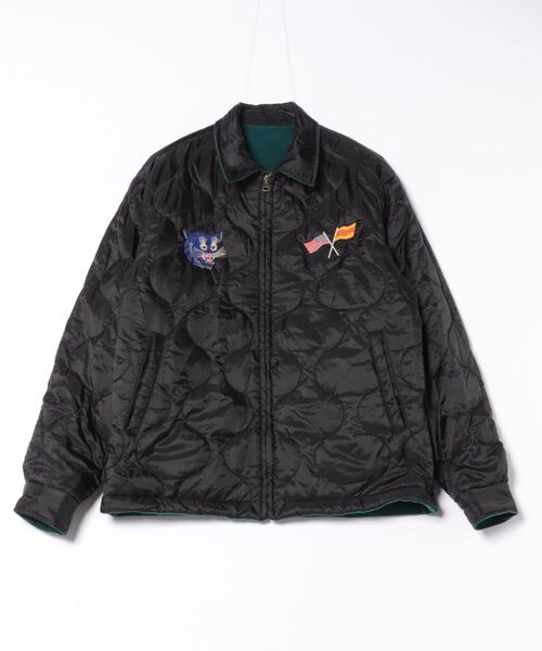 HOUSTON リバーシブルベトジャン(MAP)（ミリタリージャケット