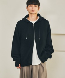 LAKOLE | ニットZIPパーカー / 612733(ニット/セーター)