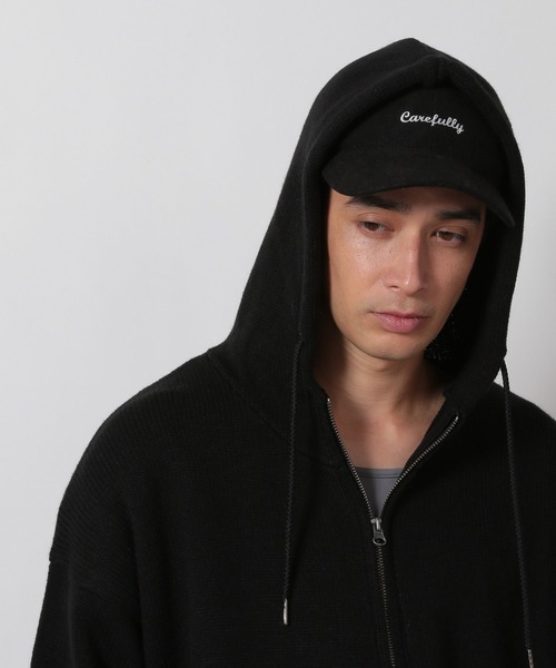 LAKOLE（ラコレ）の「ニットZIPパーカー / 612733（ニット/セーター・メンズ・レッド/グレー/ブラック・MEDIUM/LARGE）」の6枚目の写真