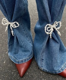 CELENA BEATS（セレナビーツ）の「【2点セット】パール リボン クリップ（その他小物）」