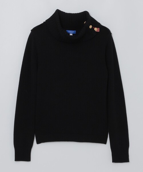 ウォッシャブル】ウォッシャブルウールオフタートルニット（ニット